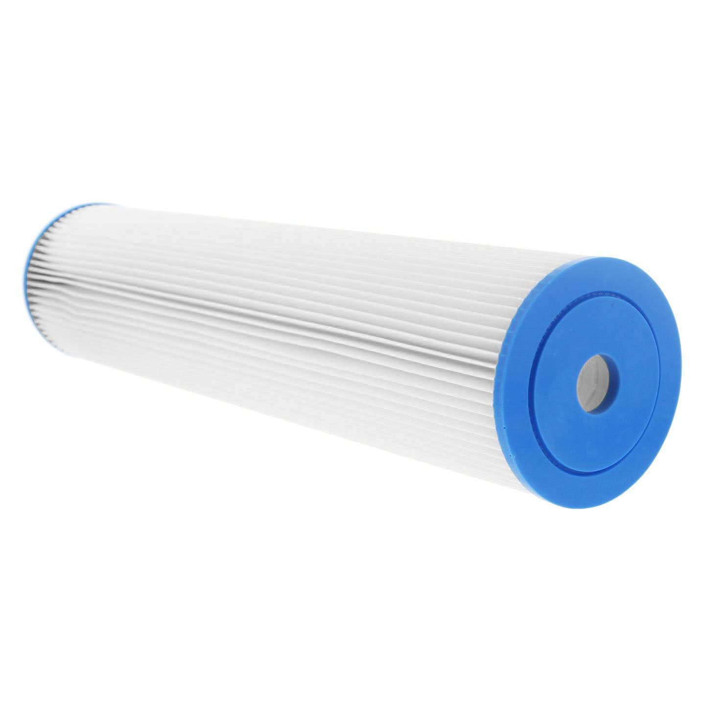 5 Micron Pleated Polyester Sediment Filter by USWF 20"x4.5" - WaterFilters.NET