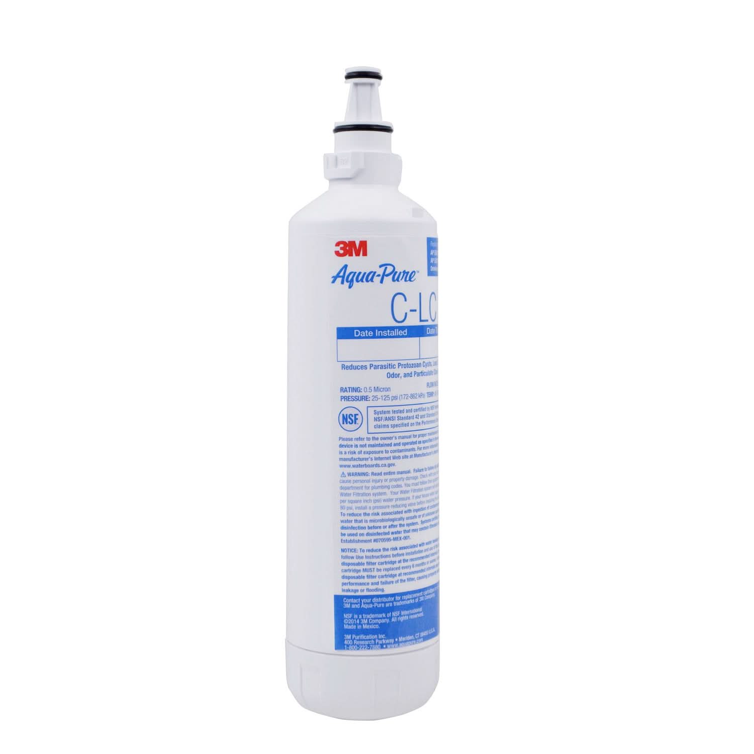 3M Aqua-Pure C-LC Undersink Filter Replacement Cartridge - WaterFilters.NET