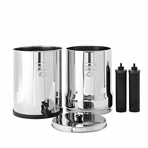 Berkey BT2X2-BB 1.5 Gallon Travel Gravity Water Purification System - WaterFilters.NET