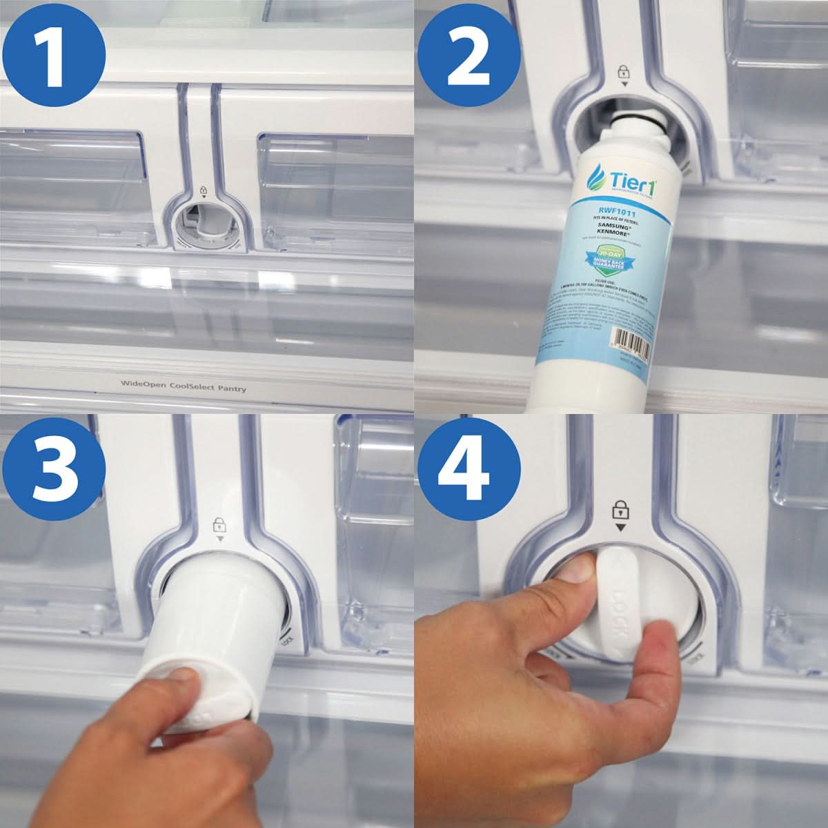 Tier1 Samsung DA29-00020B Refrigerator Water Filter Replacement Comparable - WaterFilters.NET