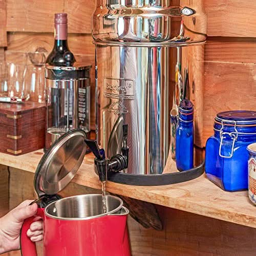 Imperial Berkey 4.5 Gallon Gravity Water Purification System - WaterFilters.NET