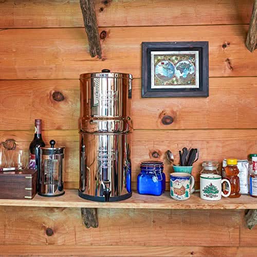 Big Berkey 2.25 Gallon Gravity Water Purification System - WaterFilters.NET