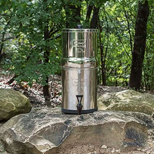 Big Berkey 2.25 Gallon Gravity Water Purification System - WaterFilters.NET