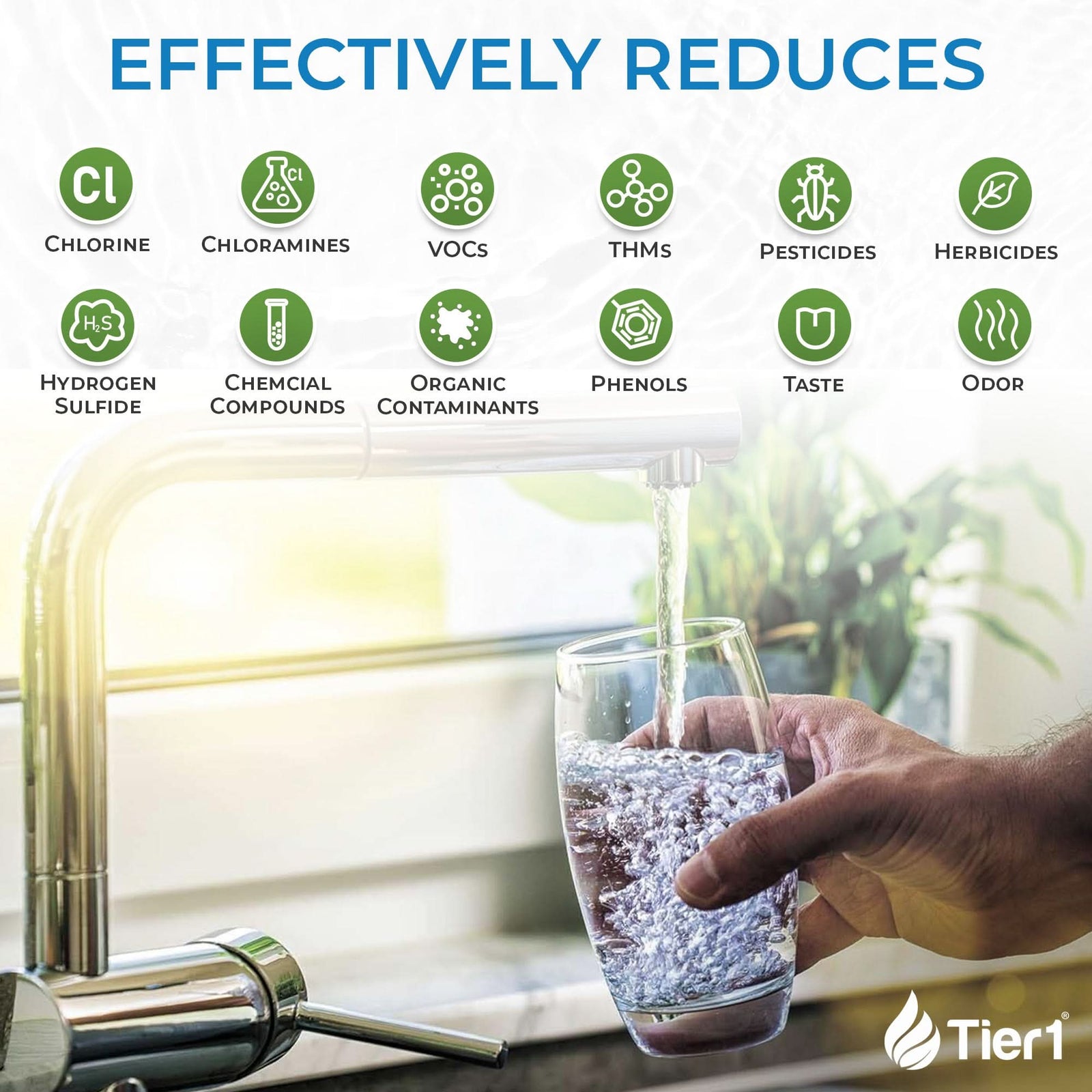 Whole House Catalytic GAC Water Filter System - 900,000 Gallon Chloramine Reduction & Enhanced Performance for Pure, Refreshing Water - WaterFilters.NET