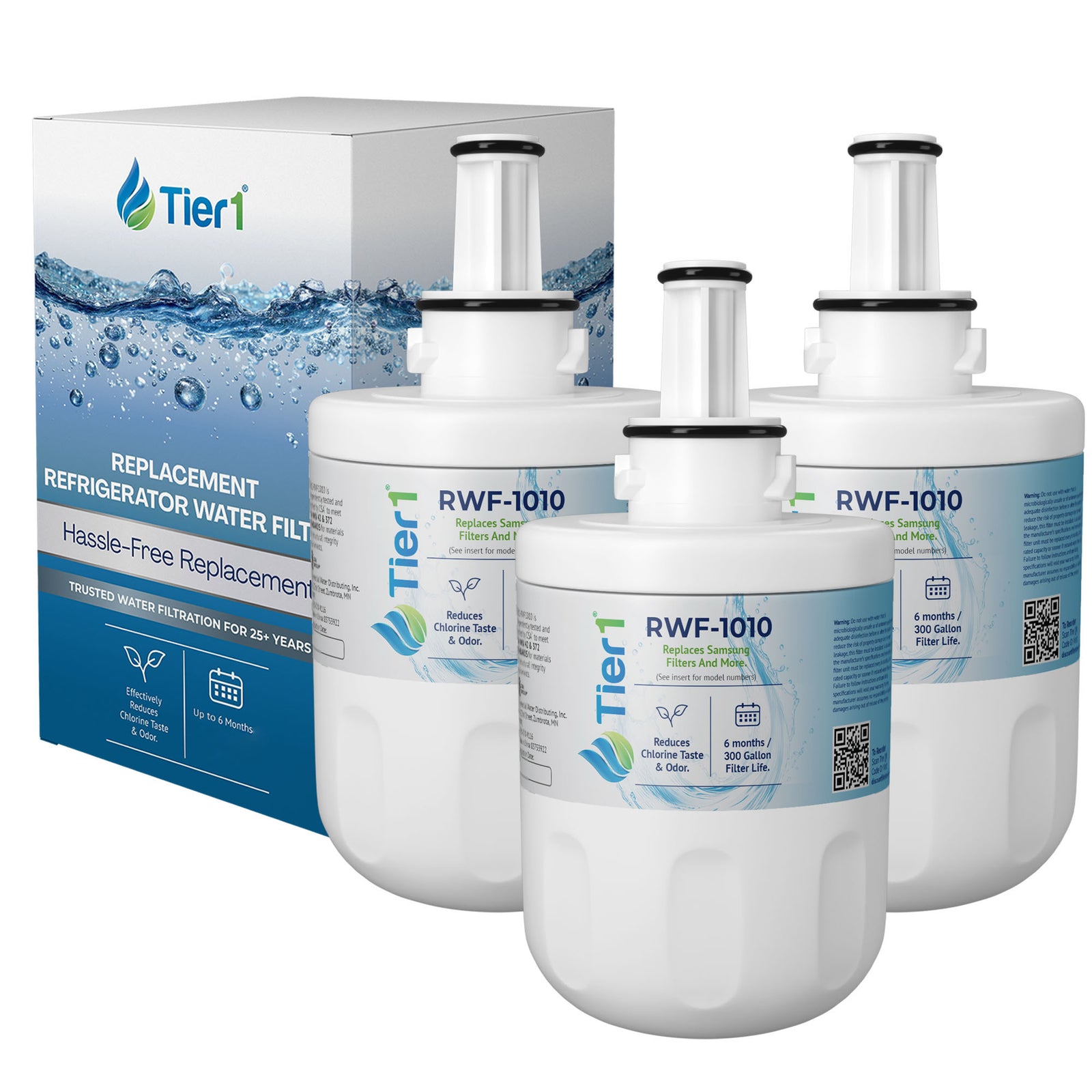 Tier1 Samsung DA29-00003G Refrigerator Water Filter Replacement Comparable