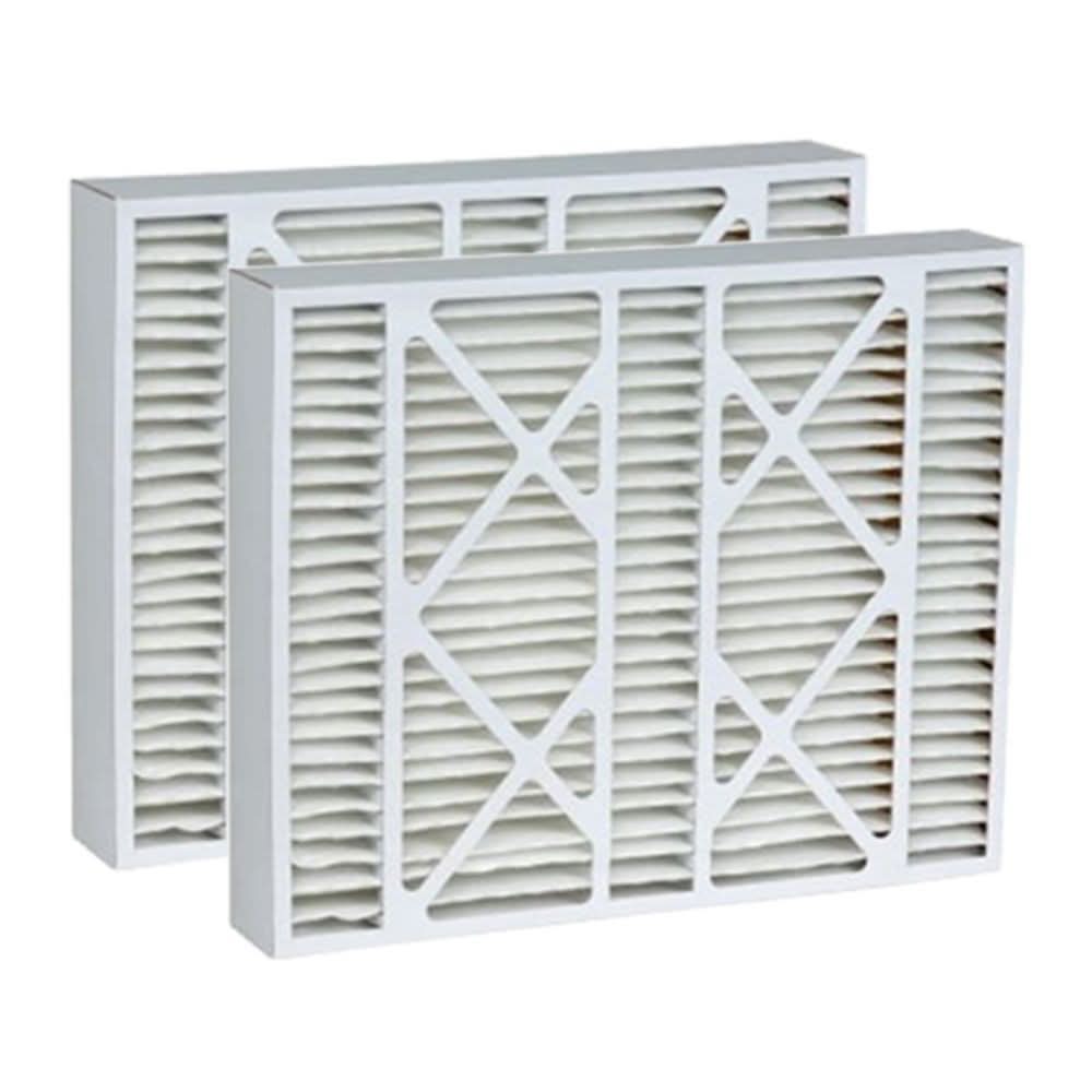 Tier1 19x20x4-1/4 Merv 11 Pleated AC Furnace Air Filter 2 Pack (Actual Size: 19 1/8 x19 13/16 x 4 1/2) - WaterFilters.NET