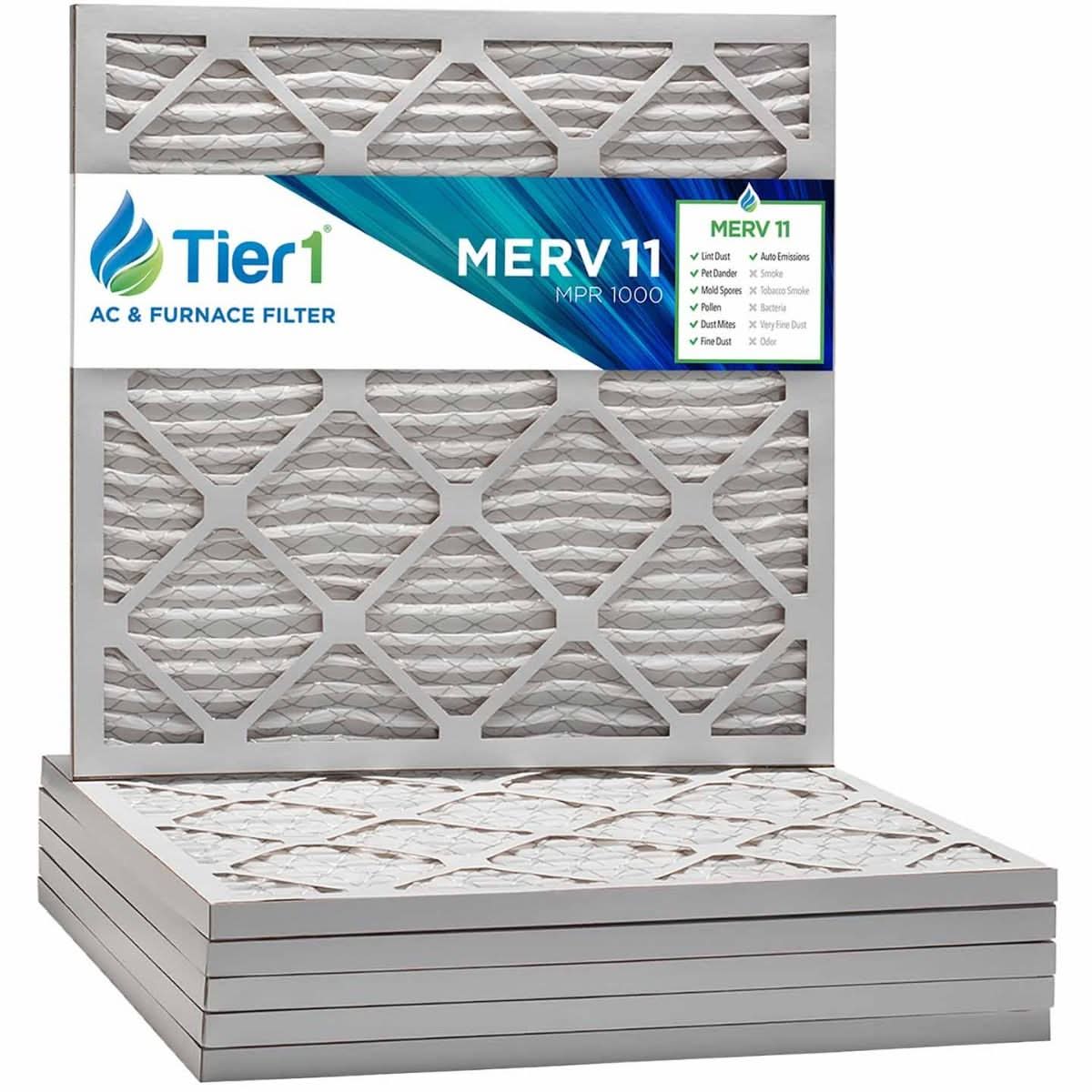 20x20x1 Merv 11 Universal Air Filter By Tier1 (Single Filter) - WaterFilters.NET