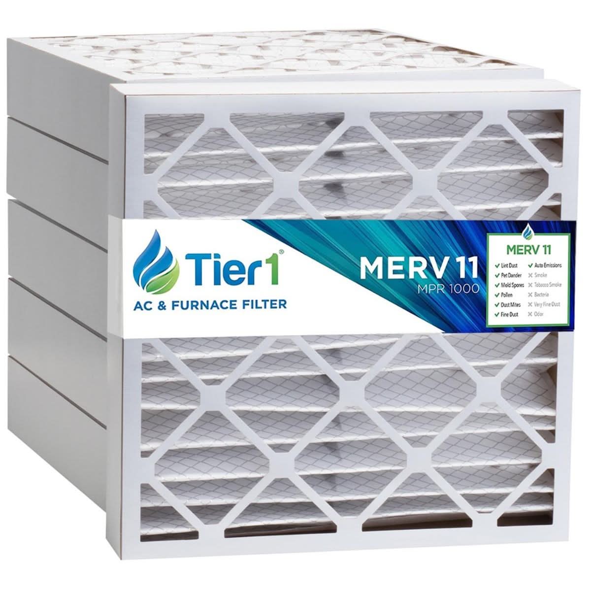 20x20x4 Merv 11 Universal Air Filter By Tier1 (Single Filter) - WaterFilters.NET