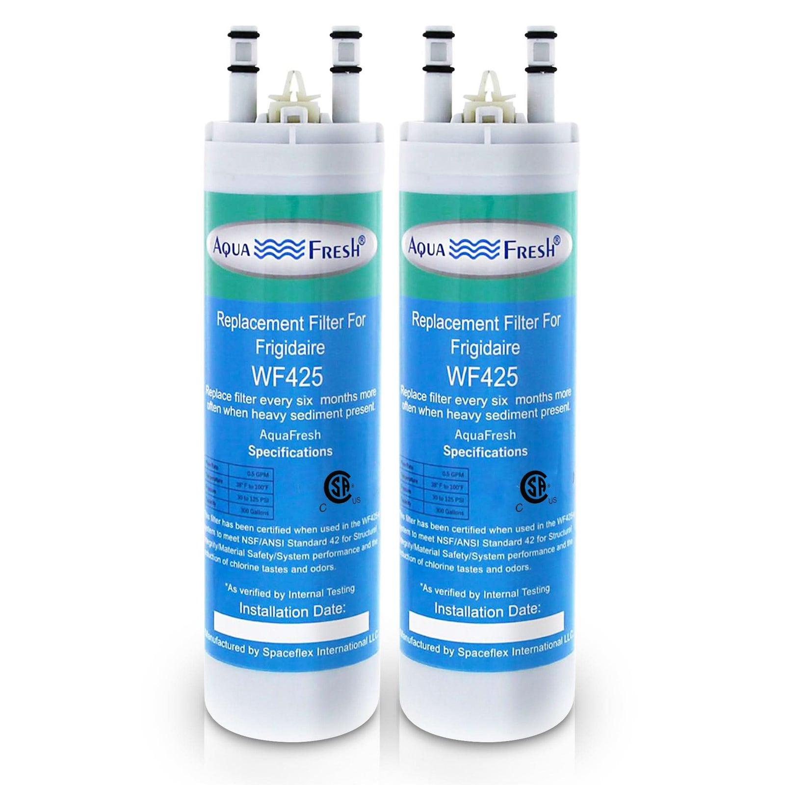 Aqua-Fresh WF425 Refrigerator Water Filter Replacement for WF3CB