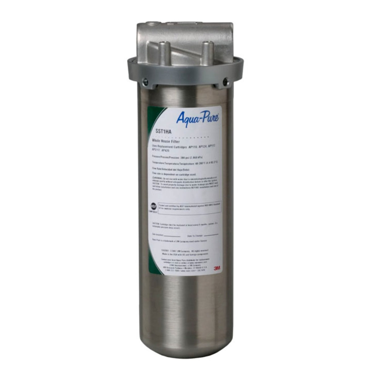3M Aqua-Pure SST1HA Stainless Steel Housing Filtration System