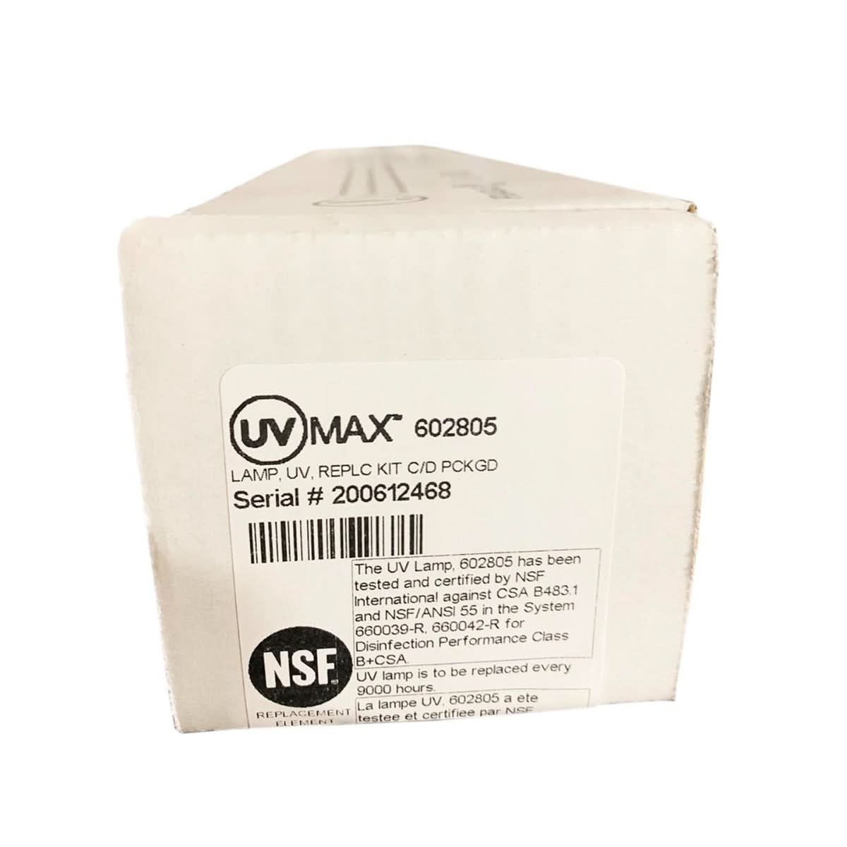 602805 Water Disinfection System UV Lamp by Viqua - WaterFilters.NET