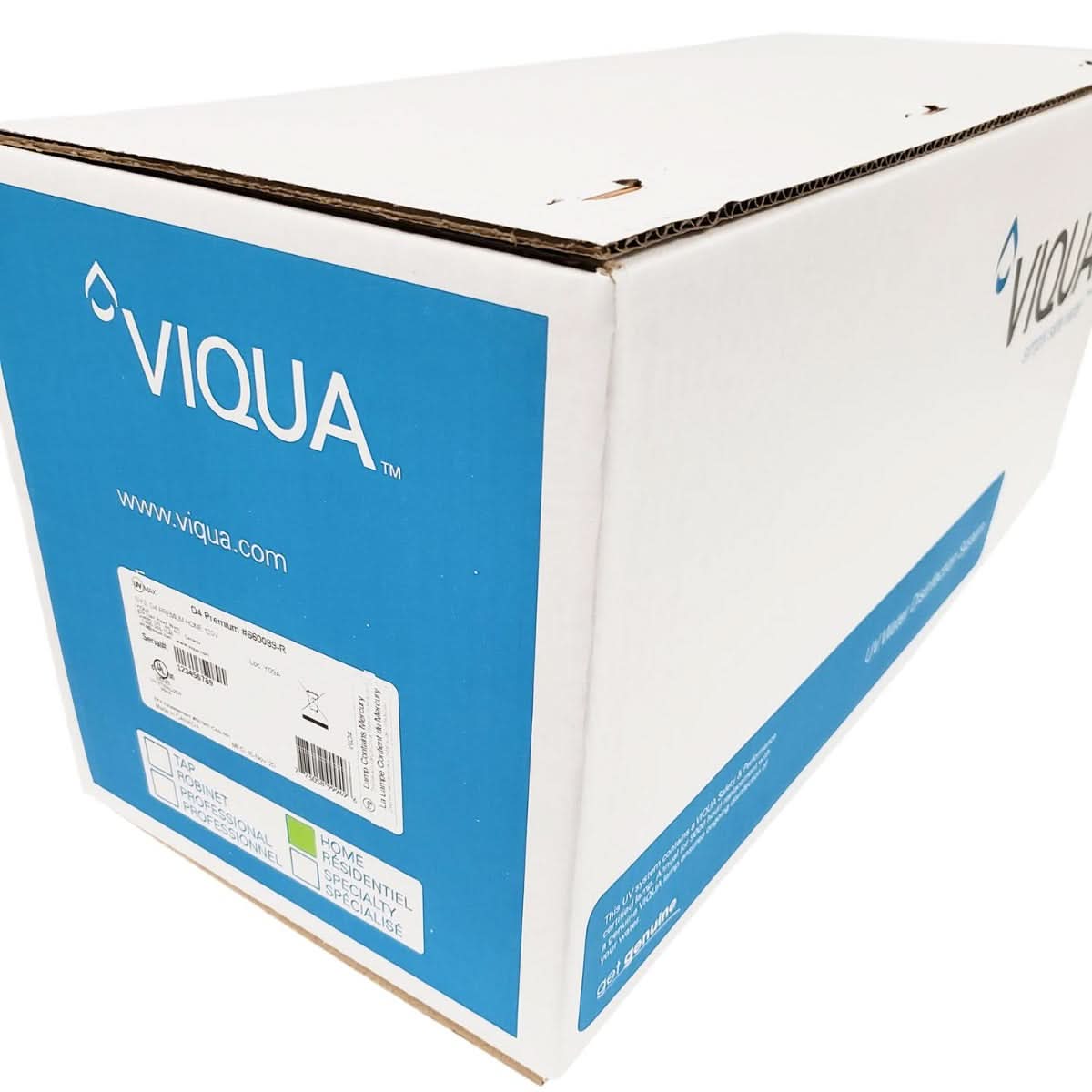 Viqua Whole Home D4 Premium w/ LCD Screen - WaterFilters.NET