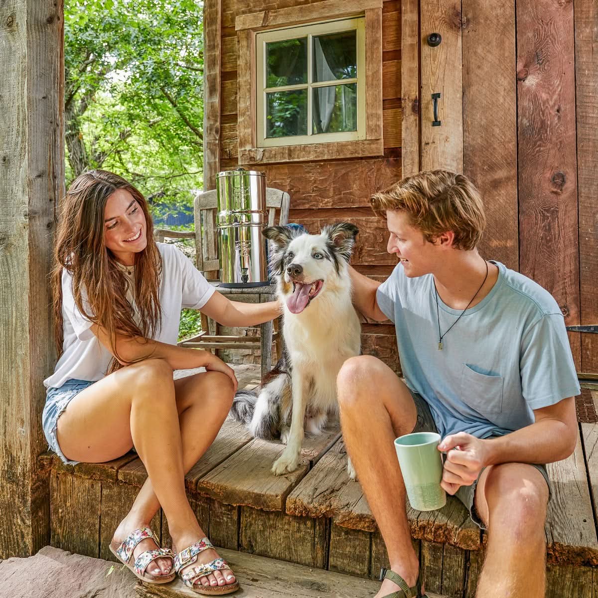 Big Berkey 2.25 Gallon Gravity Water Purification System - WaterFilters.NET