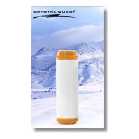 Crystal Quest 2-7/8 in x 9-3/4 in Fluoride/Multi Filter Cartridge - WaterFilters.NET