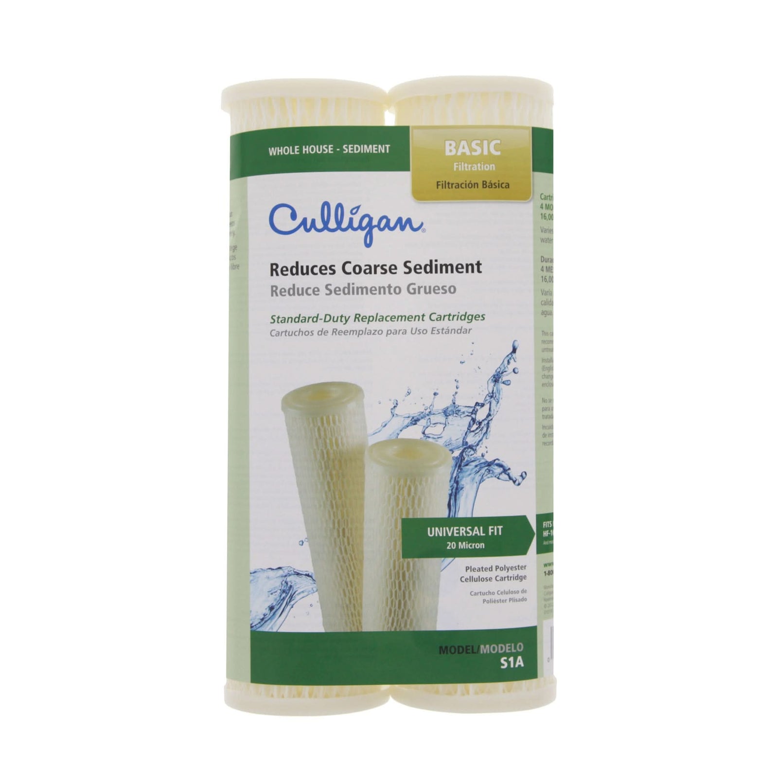 Culligan S1 Sediment Filter (2-Pack) - WaterFilters.NET