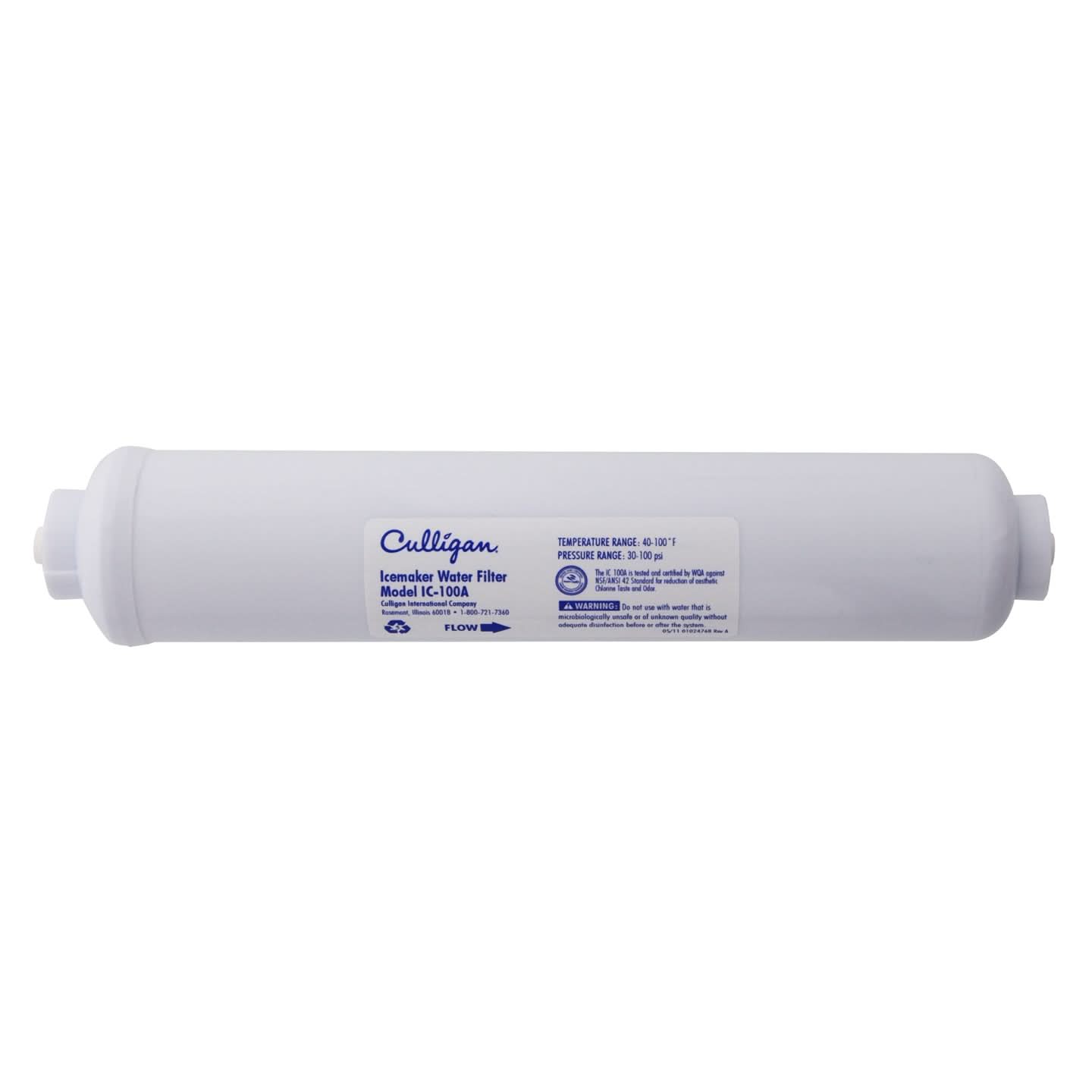 Culligan IC-100 Inline Refrigerator Water Filter - WaterFilters.NET