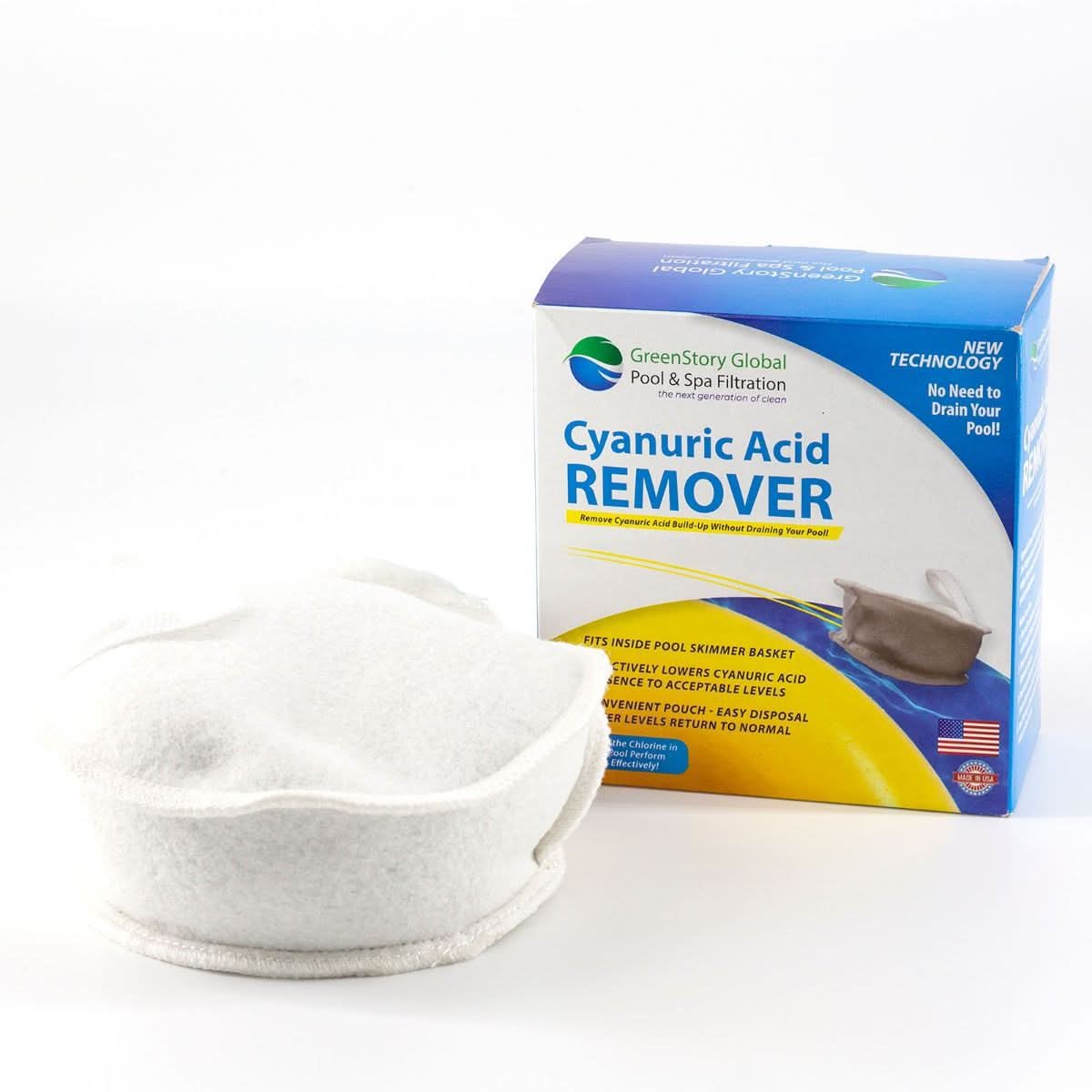1.5 LB GreenStory Global Cyanuric Acid CYA Remover GSG-CYA-1.5 - WaterFilters.NET