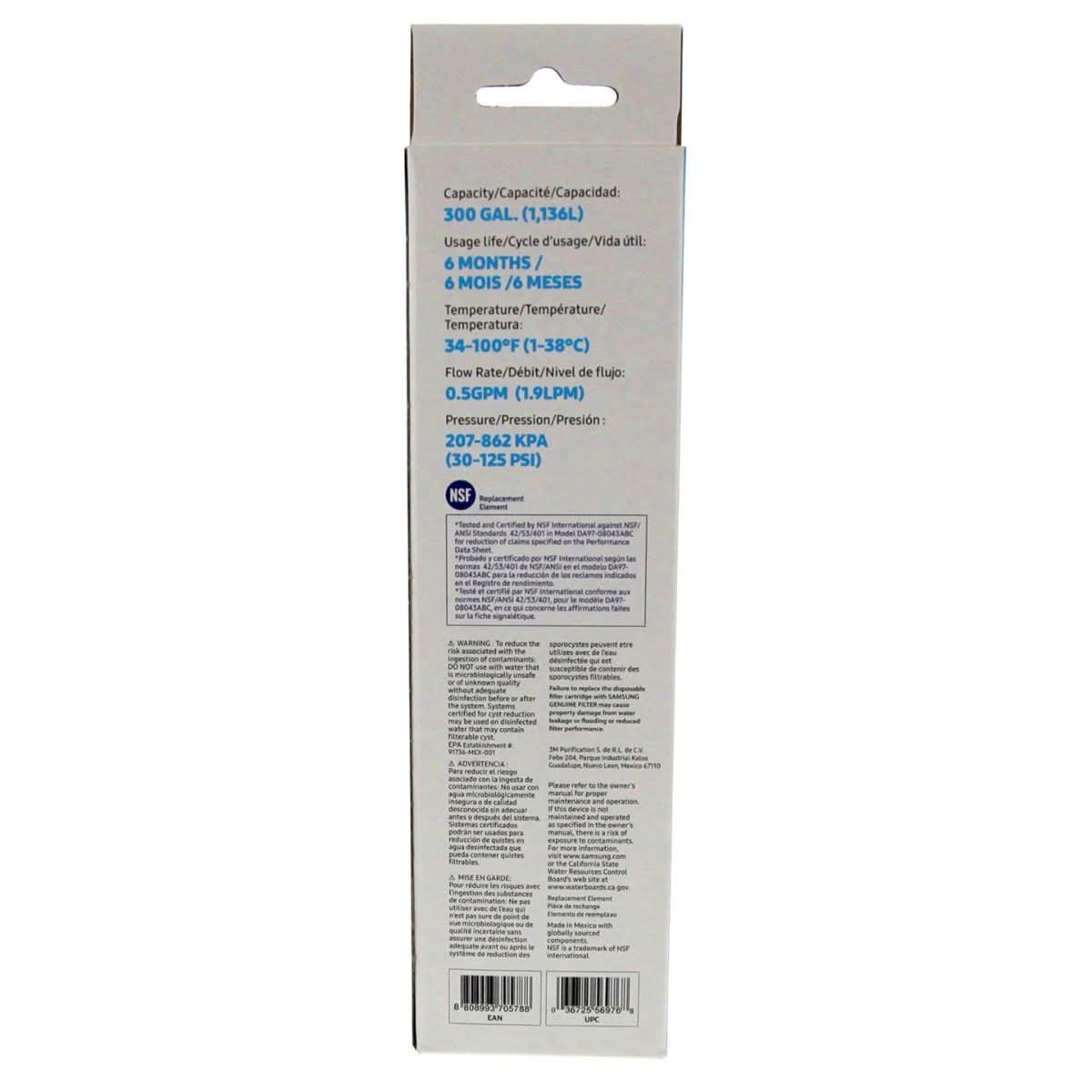 Samsung DA29-00020B Refrigerator Water Filter - WaterFilters.NET