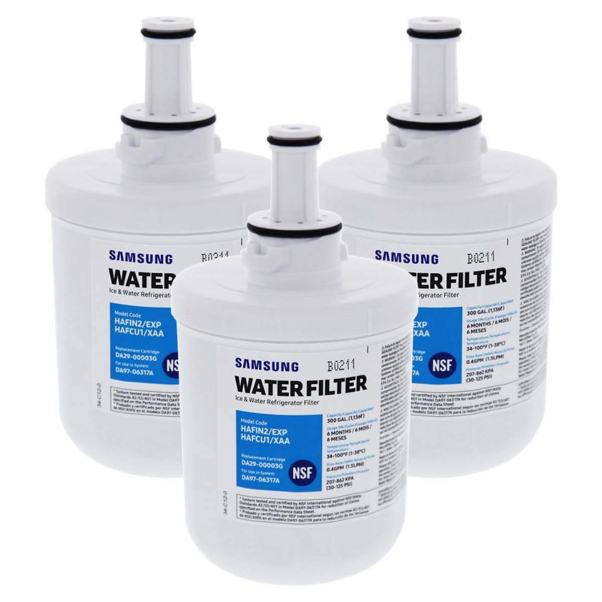 Samsung DA29-00003G Refrigerator Water Filter - WaterFilters.NET
