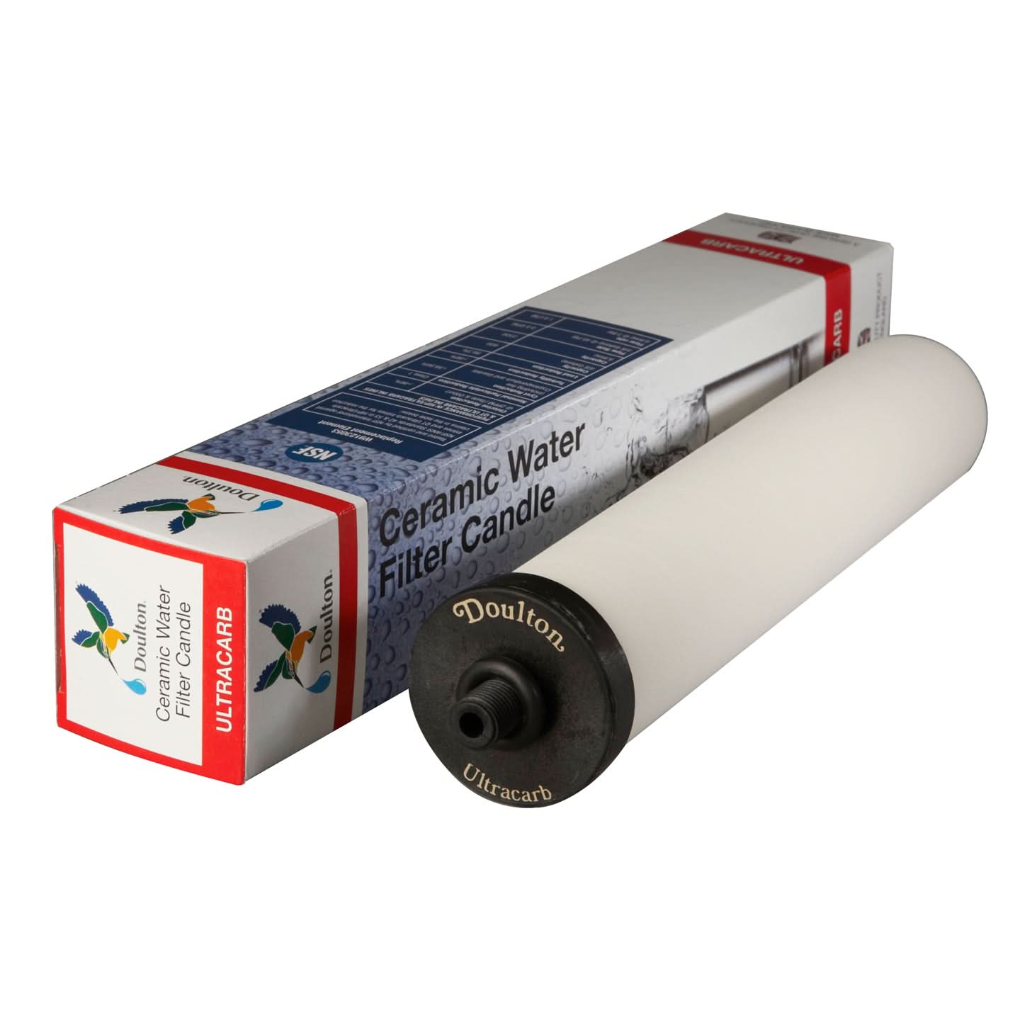 Doulton W9123053 UltraCarb Ceramic Filter Candle - WaterFilters.NET