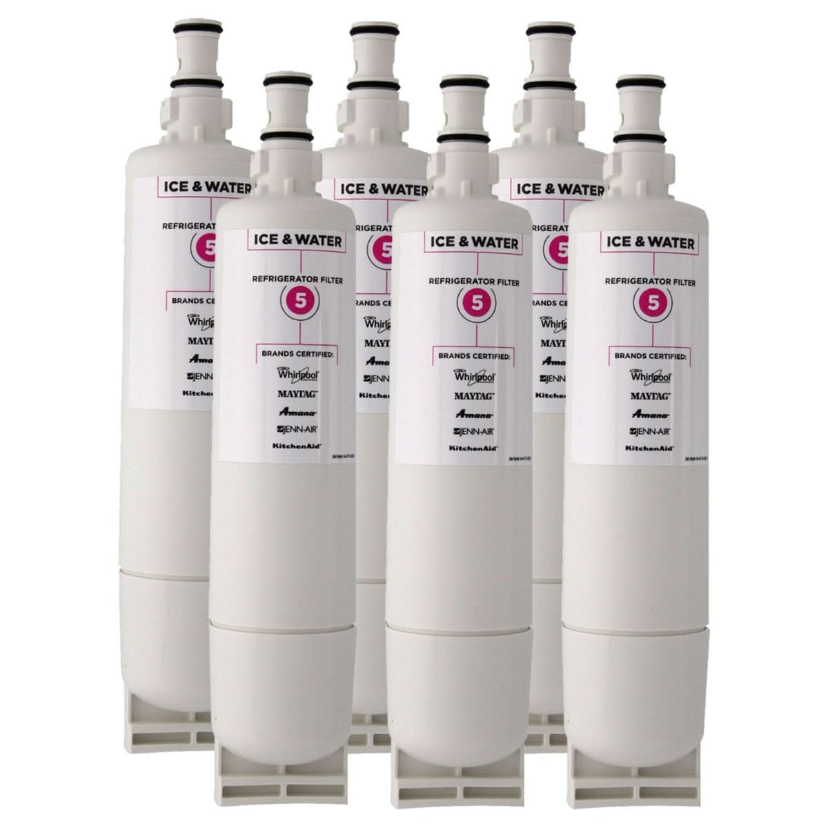 Whirlpool 4396508 and 4396510 EveryDrop EDR5RXD1 (Filter 5) Ice and Water Refrigerator Filter - WaterFilters.NET