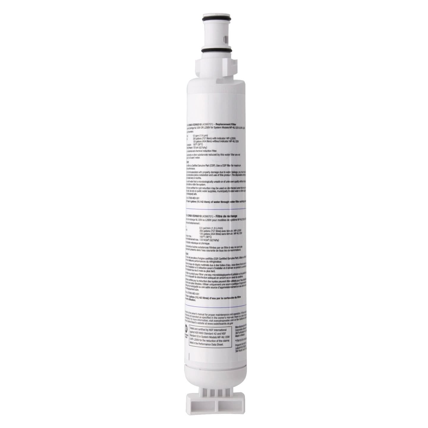 Whirlpool 4396701 EveryDrop EDR6D1 (Filter 6) Ice and Water Refrigerator Filter - WaterFilters.NET
