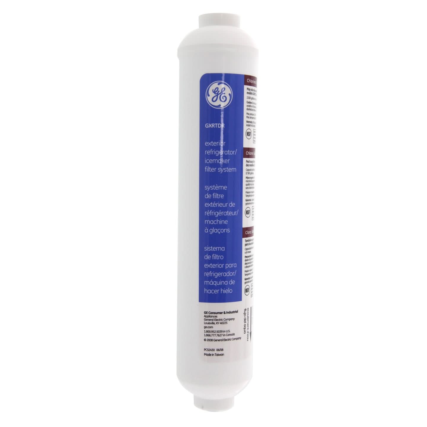 GE GXRTDR Inline Water Filter Replacement - WaterFilters.NET