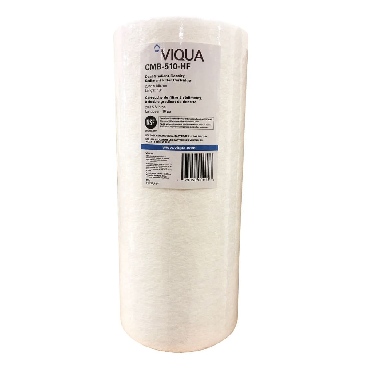 CMB-510-HF Whole House Sediment Filter by Viqua - WaterFilters.NET