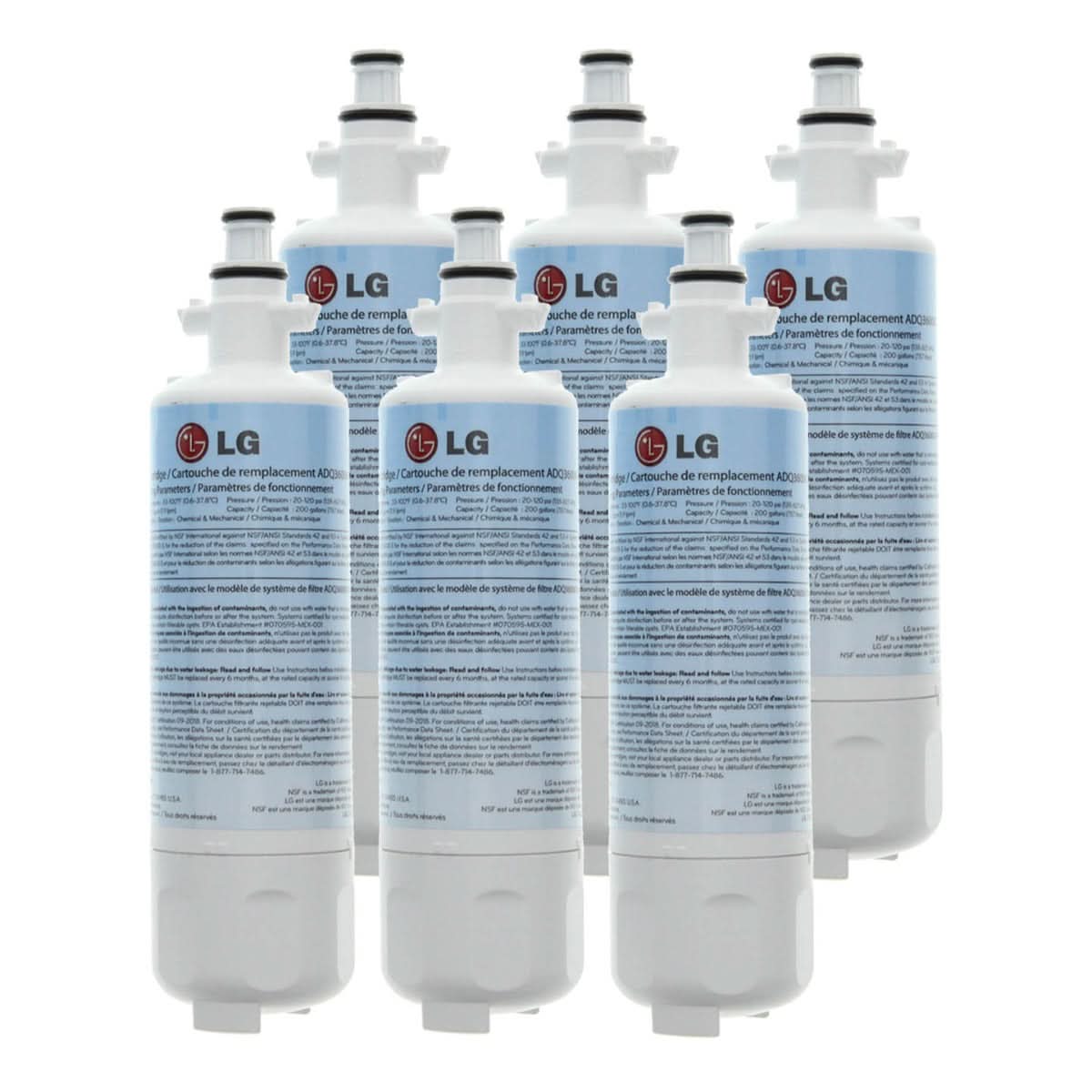 LG LT700P Refrigerator Water Filter ADQ36006101 - WaterFilters.NET