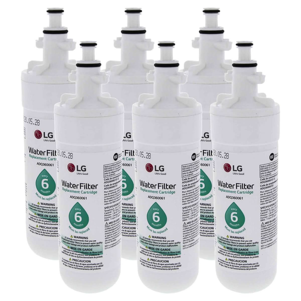 LG LT700P Refrigerator Water Filter ADQ36006101 - WaterFilters.NET