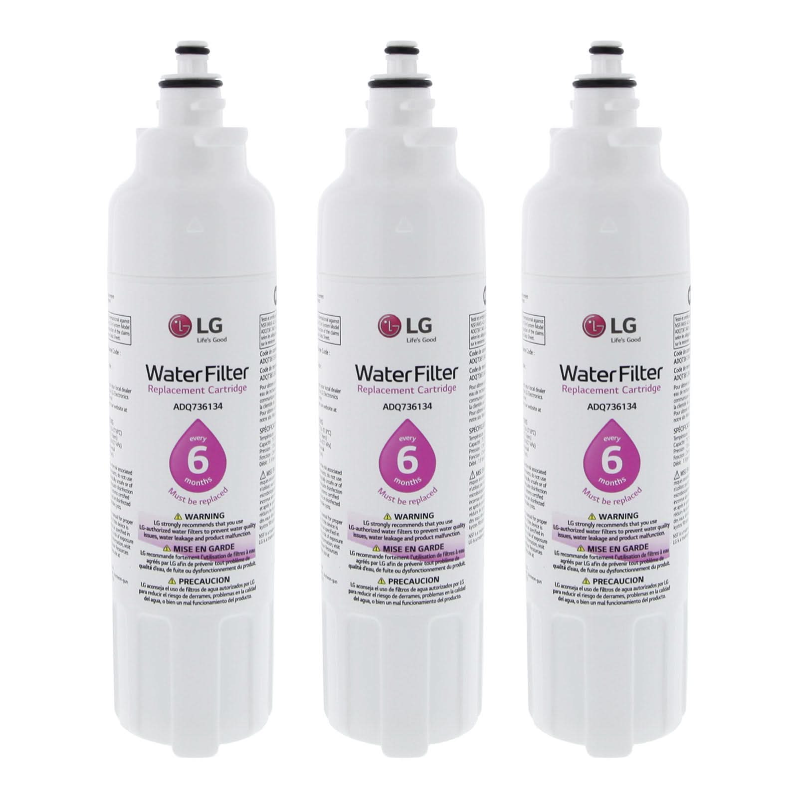 LG LT800P Refrigerator Water Filter ADQ73613401 - WaterFilters.NET