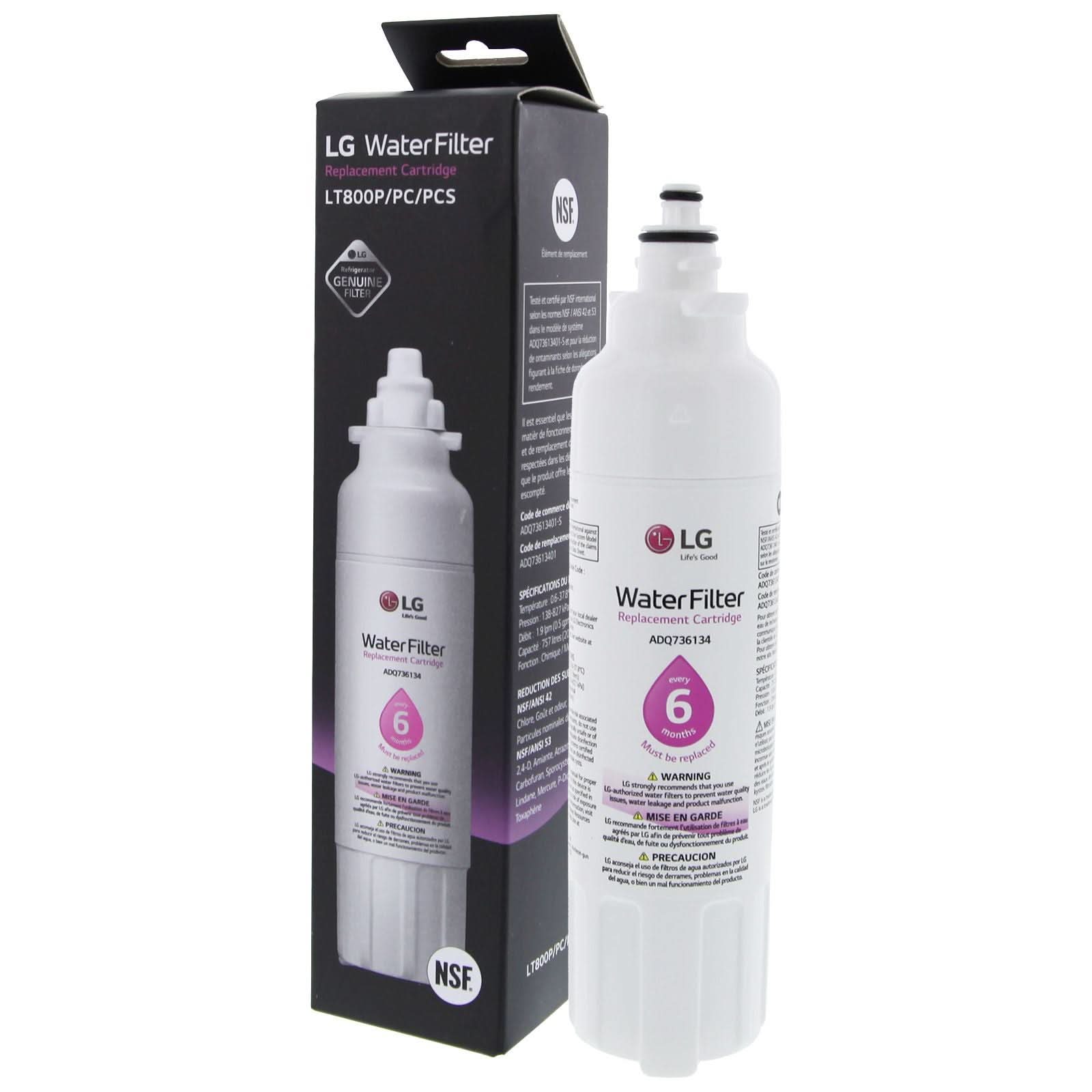 LG LT800P Refrigerator Water Filter ADQ73613401 - WaterFilters.NET