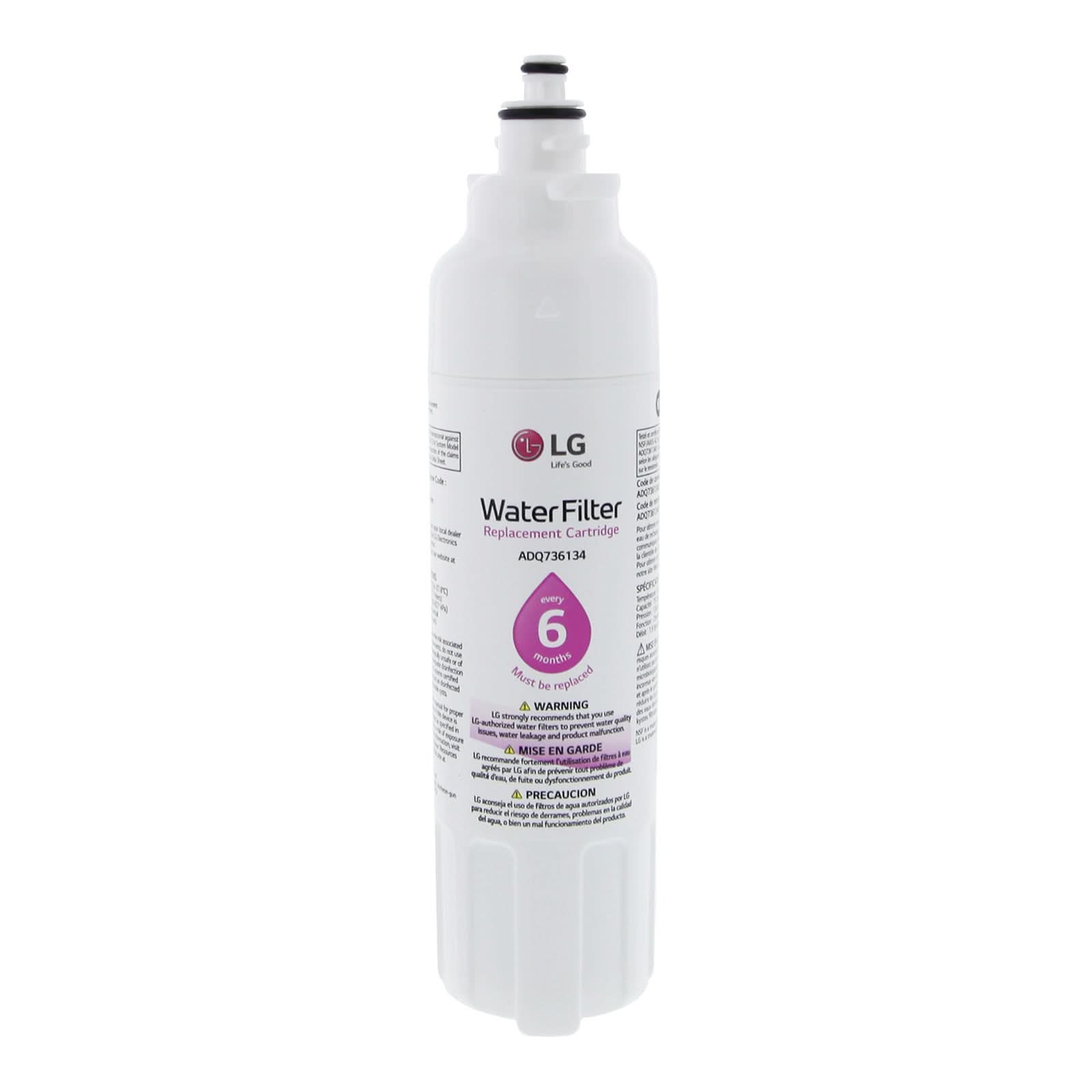 LG LT800P Refrigerator Water Filter ADQ73613401 - WaterFilters.NET