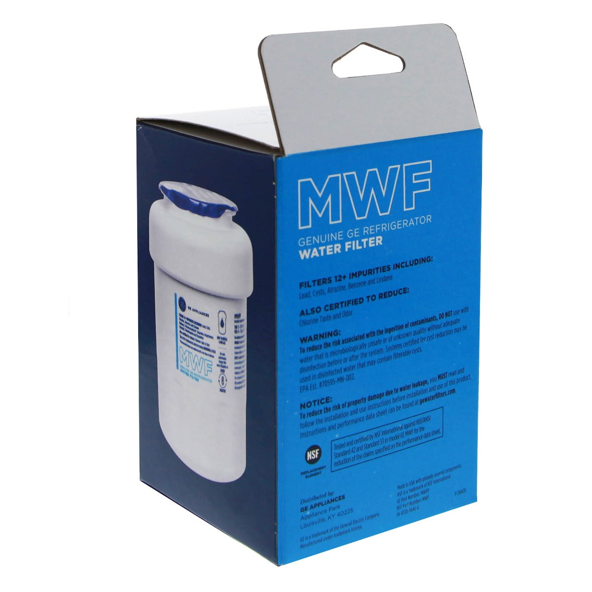 GE MWF/MWFP SmartWater Water Filter Replacement Cartridge