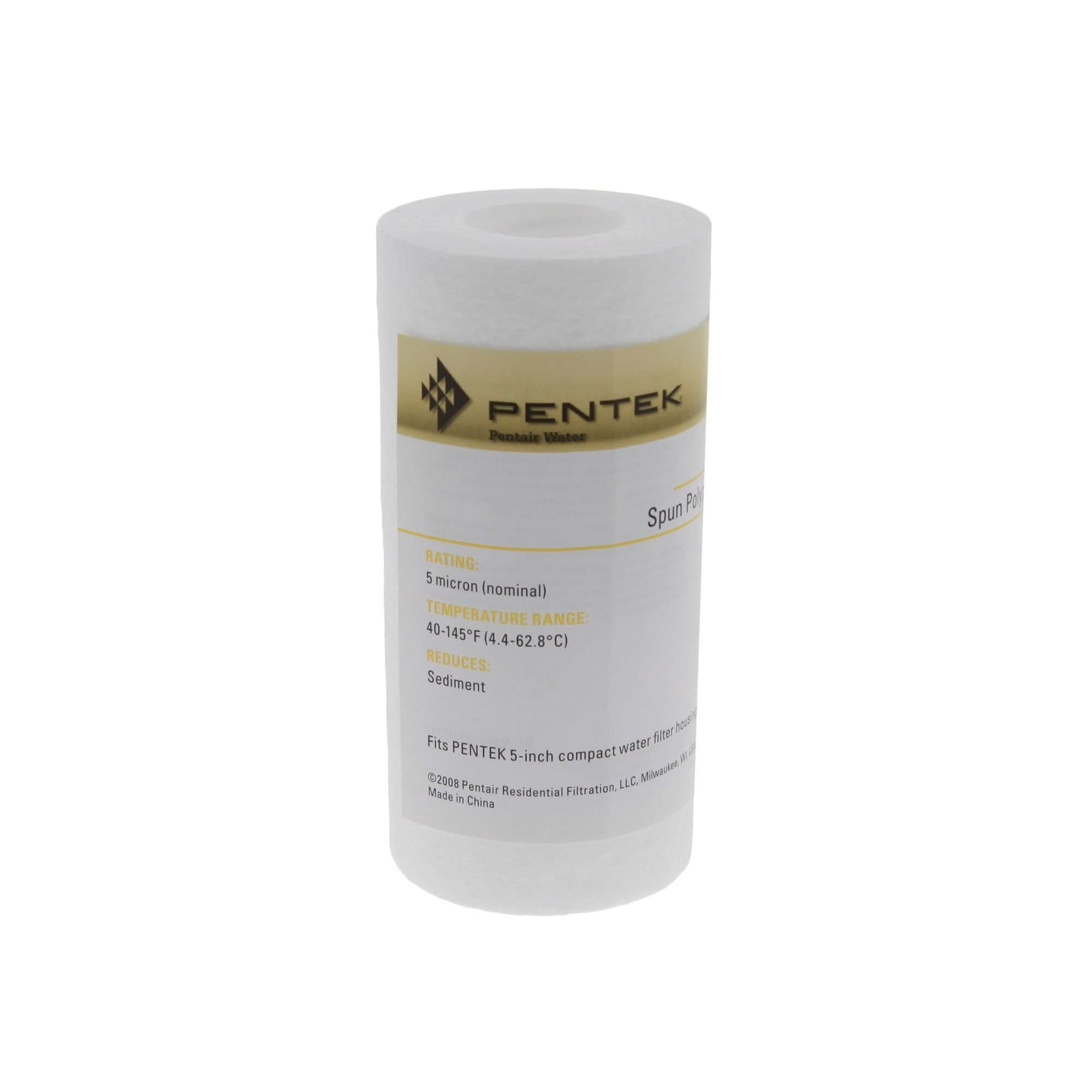 Pentek P5-478 Sediment Water Filters (4-7/8-inch x 2-3/8-inch) - WaterFilters.NET