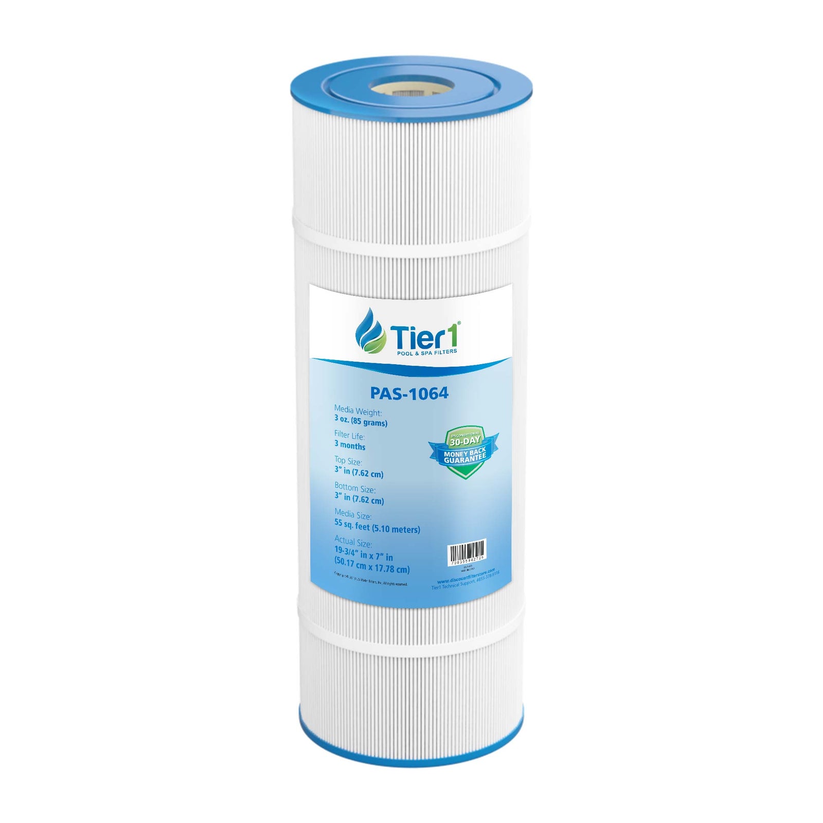 19-5/8 X 7 Inch Tier1 PAS-1064 Replacement For CX550-RE - WaterFilters.NET