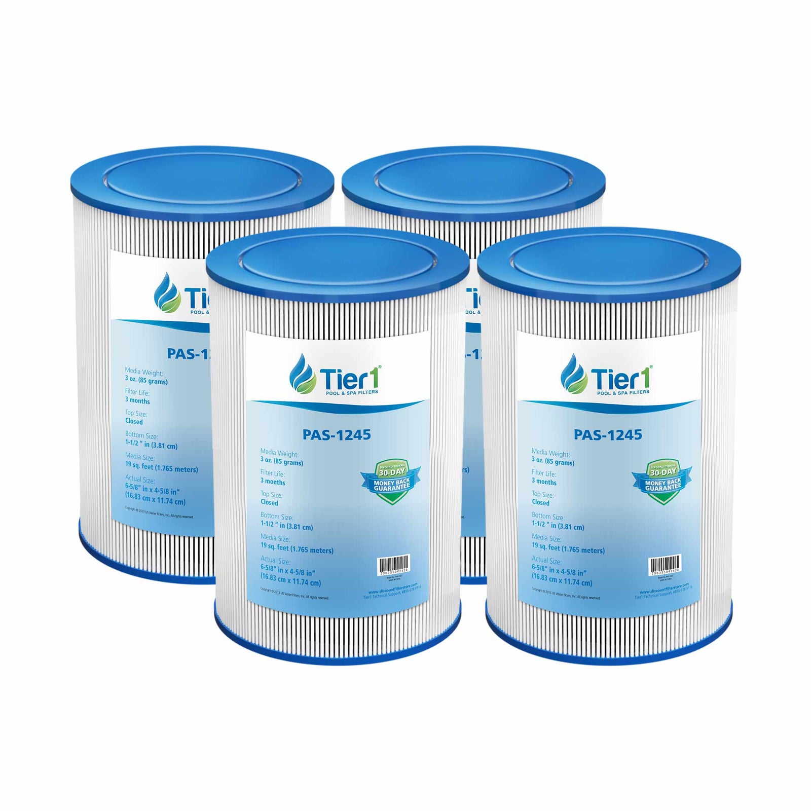 6-5/8 X 4-5/8-Inch Tier1 PAS-1245 Replacement For FF-100 - WaterFilters.NET