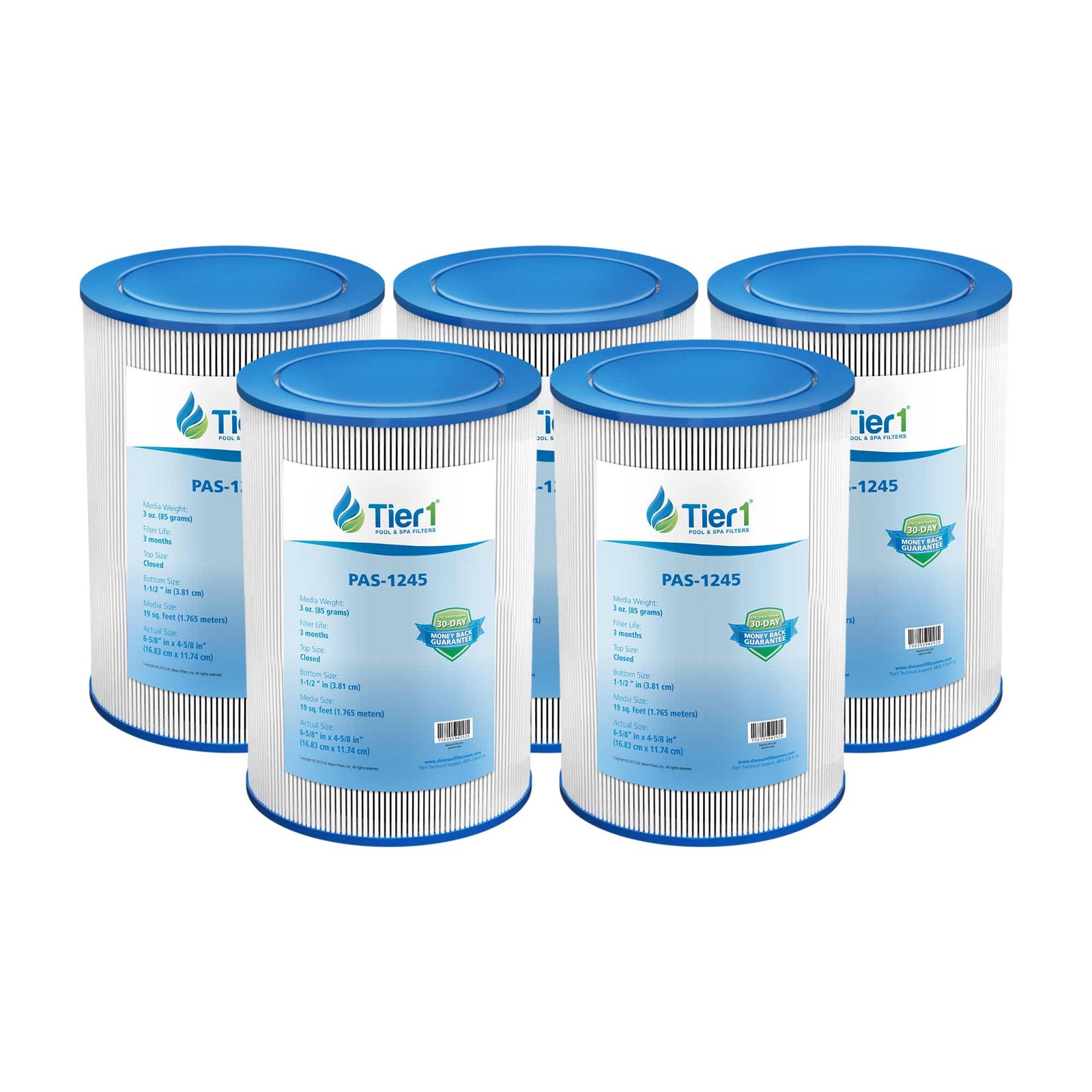 6-5/8 X 4-5/8-Inch Tier1 PAS-1245 Replacement For FF-100 - WaterFilters.NET