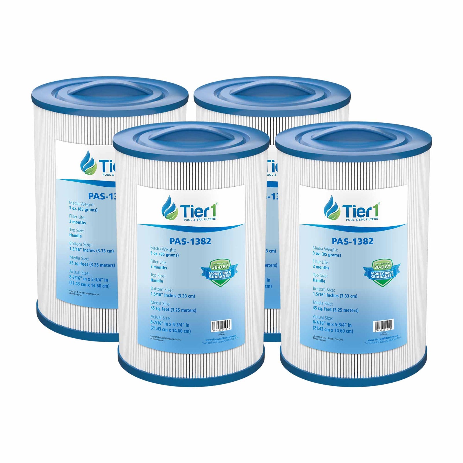 Tier1 PAS-1382 Replacement Pool and Spa Filter - WaterFilters.NET
