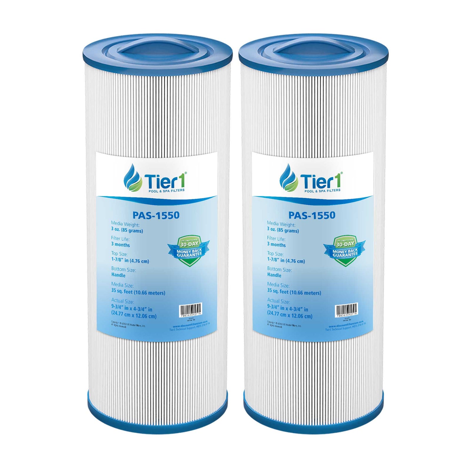 9-3/4 X 4-3/4-Inch Tier1 PAS-1550 Replacement For FL1009 - WaterFilters.NET