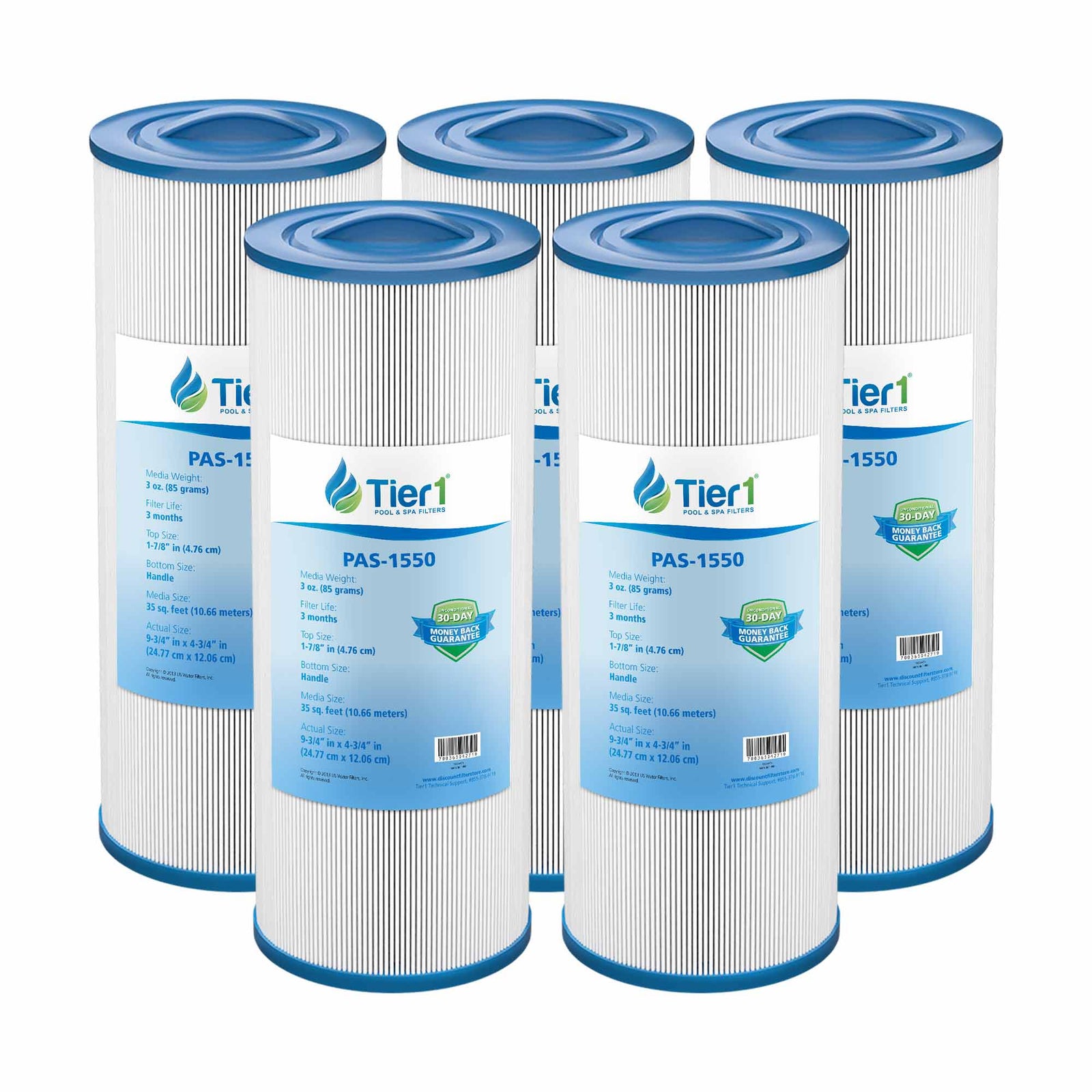 9-3/4 X 4-3/4-Inch Tier1 PAS-1550 Replacement For FL1009 - WaterFilters.NET