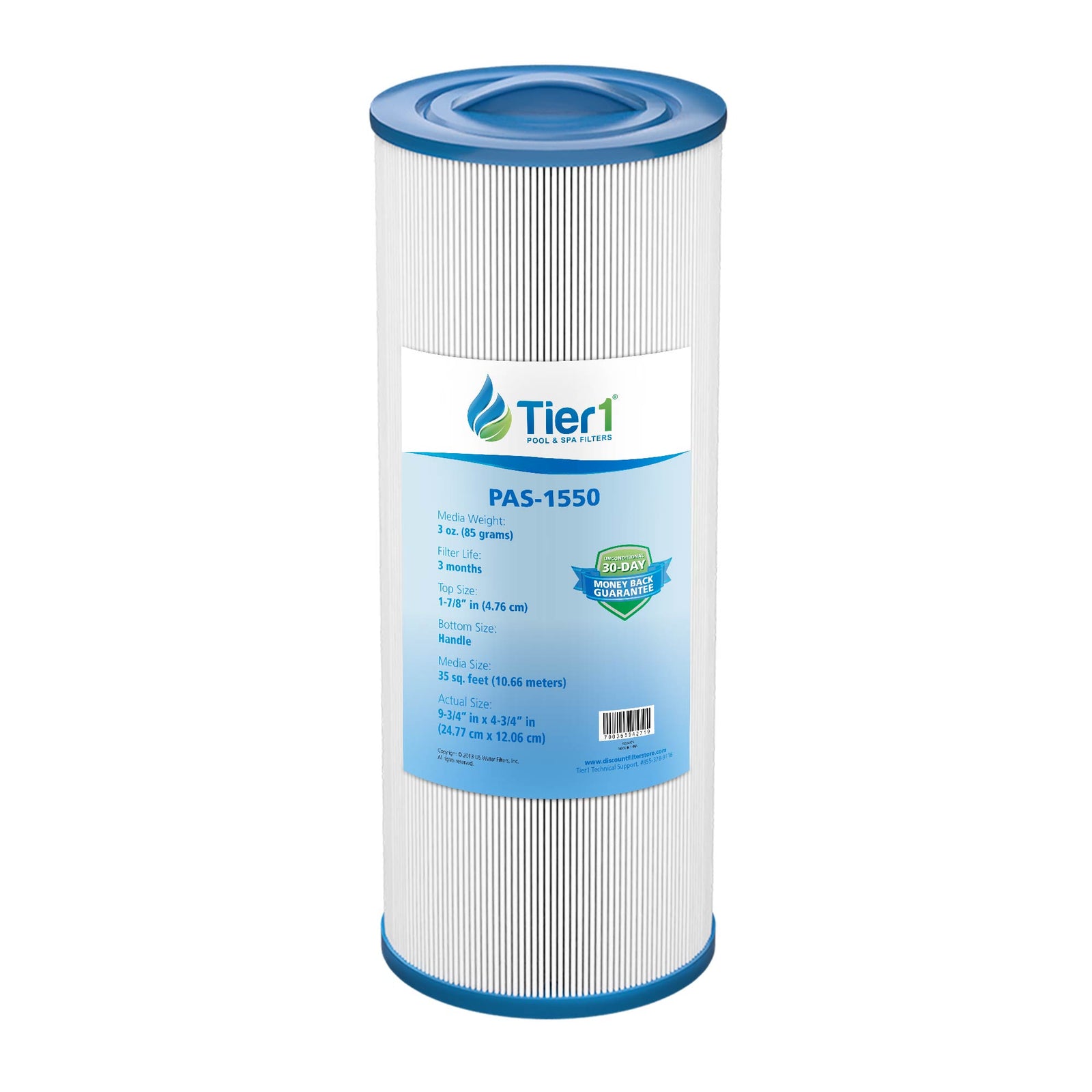 9-3/4 X 4-3/4-Inch Tier1 PAS-1550 Replacement For FL1009 - WaterFilters.NET