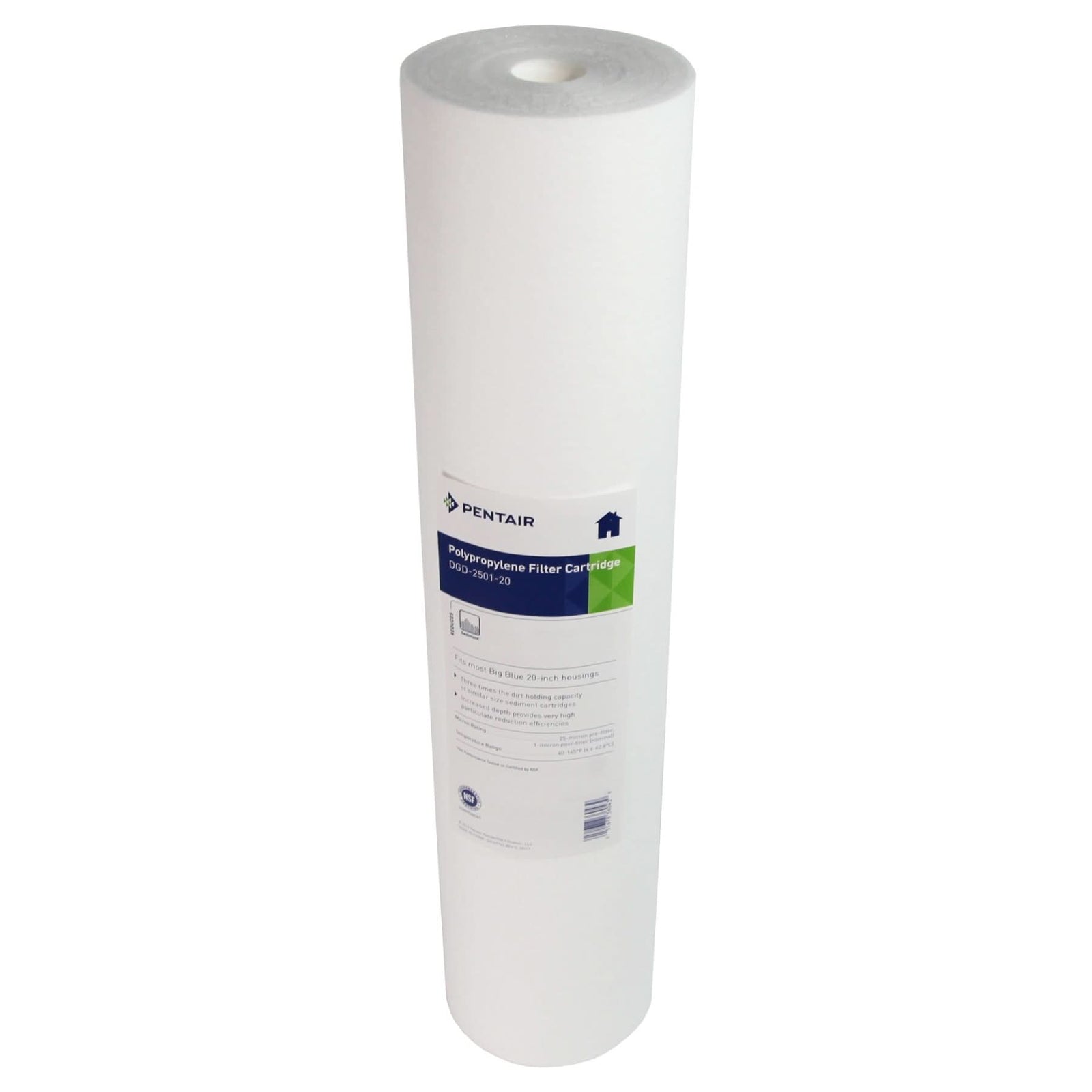 Pentek DGD-2501-20 Sediment Water Filters (20-inch x 4.5-inch) - WaterFilters.NET