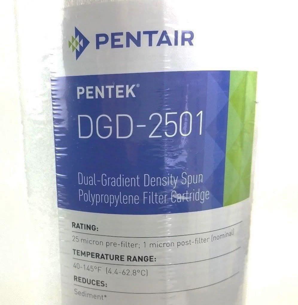 Pentek DGD-2501 Sediment Water Filter (10-inch x 4.5-inch) - WaterFilters.NET