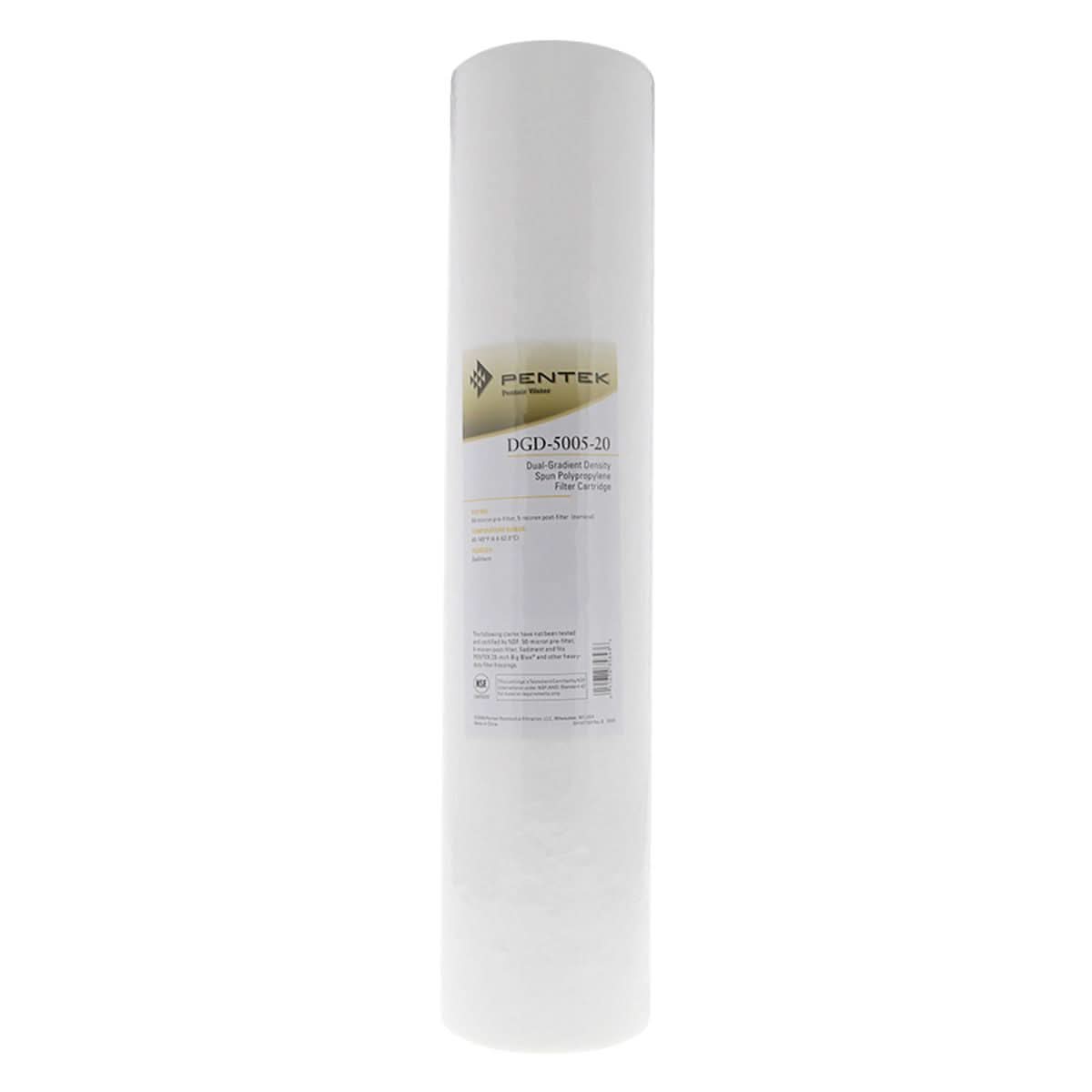 Pentek DGD-5005-20 Sediment Water Filters (20-inch x 4.5-inch) - WaterFilters.NET