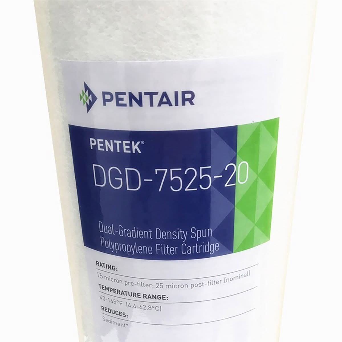 Pentek DGD-7525-20 Sediment Water Filters (20-inch x 4.5-inch) - WaterFilters.NET