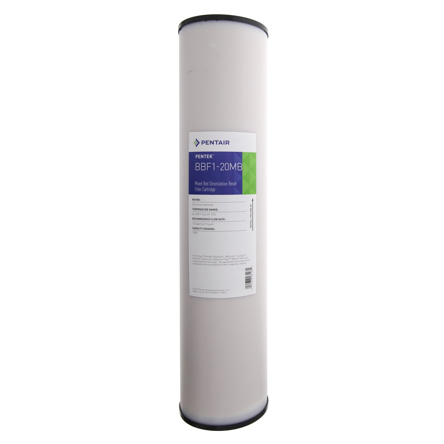 Pentek BBF1-20MB Mixed Bed Deionization Water Filter (20-inch x 4.5-inch)