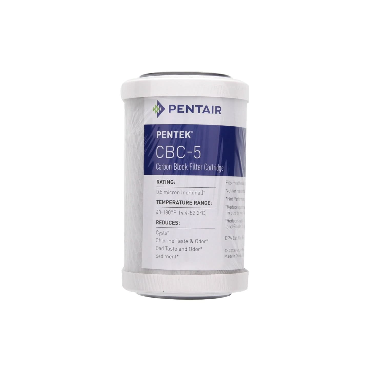 Pentek CBC-5 Cyst Reduction Water Filters (4-7/8-inch x 2-7/8-inch) - WaterFilters.NET