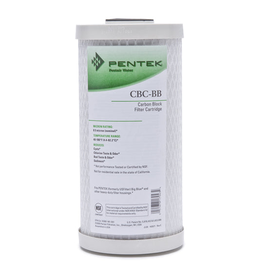 Pentek CBC-BB Cyst Reduction Water Filters (9-3/4-inch x 4-5/8-inch)