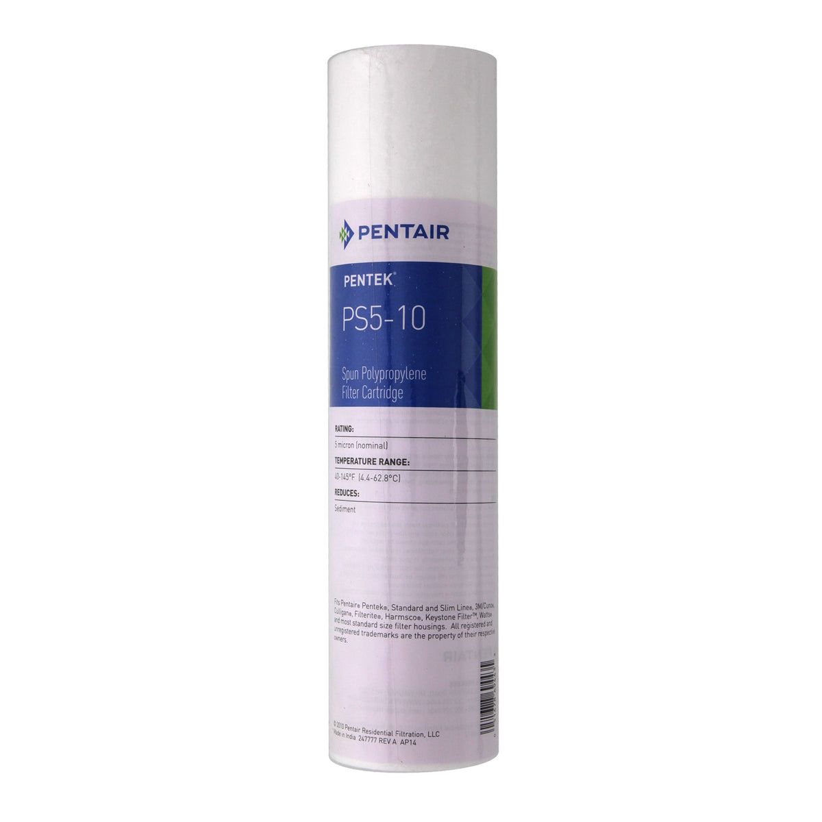 Pentek PS5-10C Sediment Water Filters (9-3/4-inch x 2-3/8-inch)